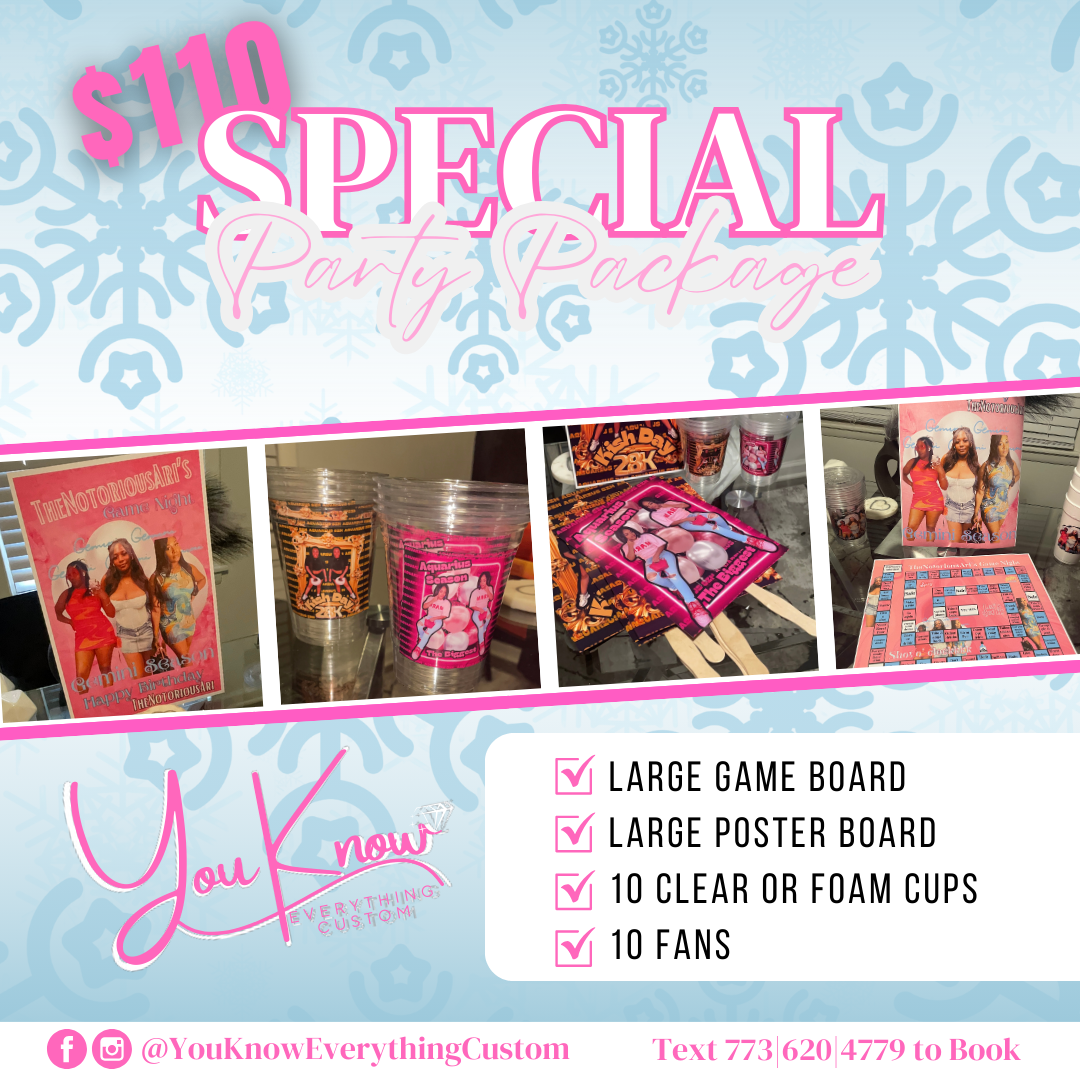 $110 Special Party Package