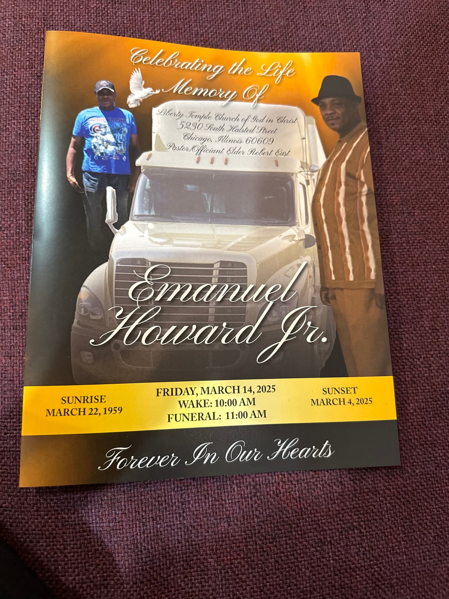 Paradise Obituaries Bundle 4 page