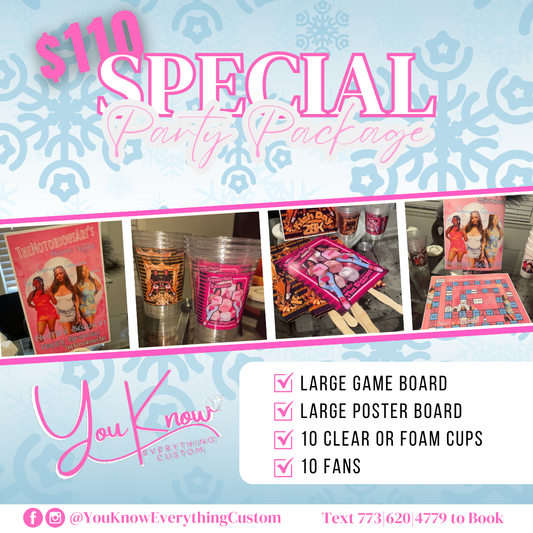 $110 Special Party Package