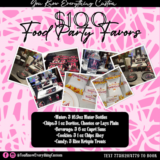 $100 Party Favors
